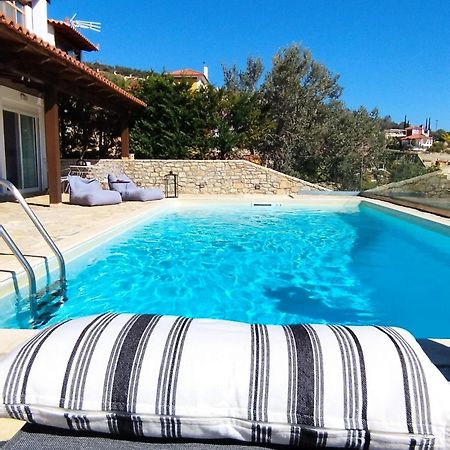 Apollo Romantic Sea View Villa Kivérion Buitenkant foto