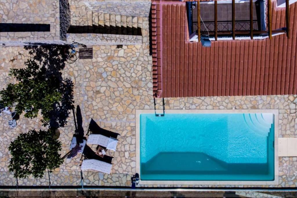 Apollo Romantic Sea View Villa Kivérion Buitenkant foto