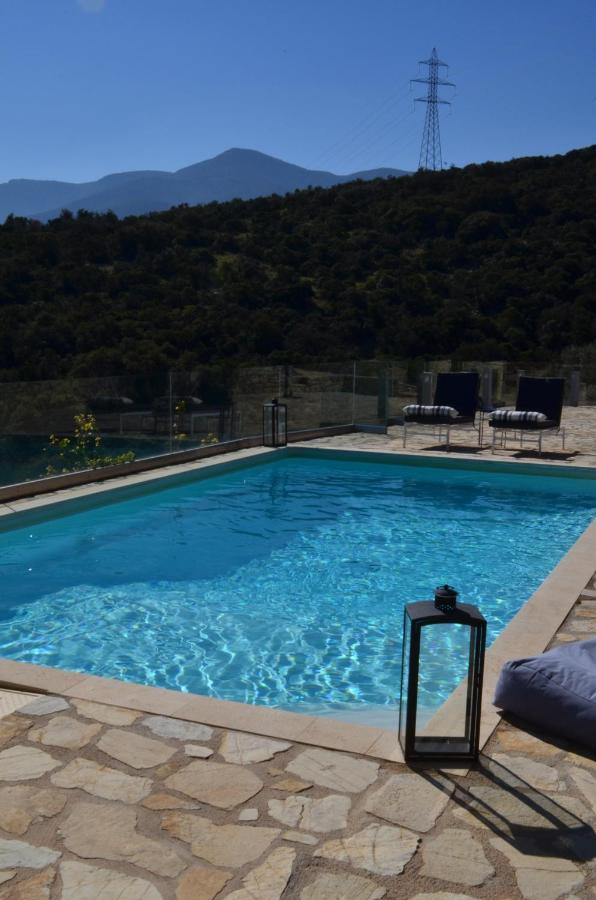Apollo Romantic Sea View Villa Kivérion Buitenkant foto