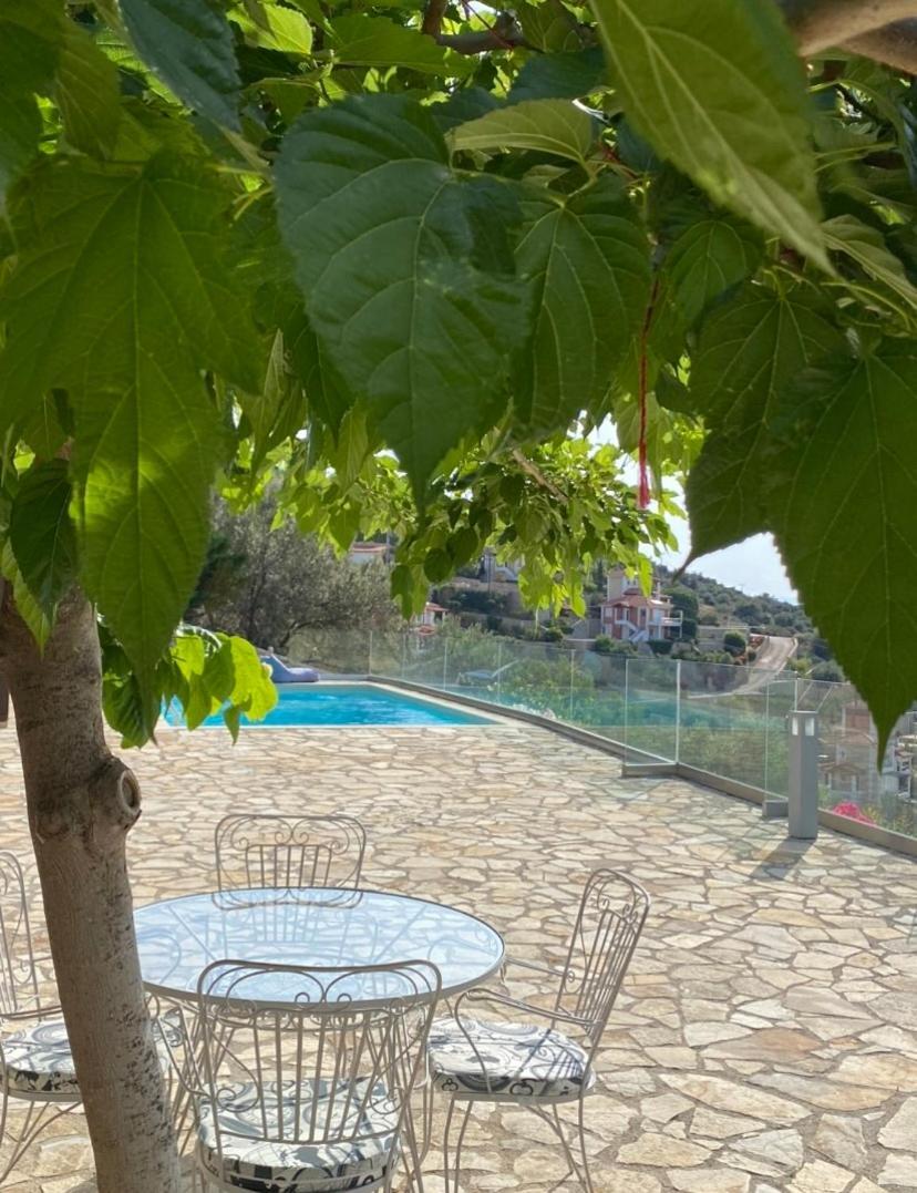 Apollo Romantic Sea View Villa Kivérion Buitenkant foto